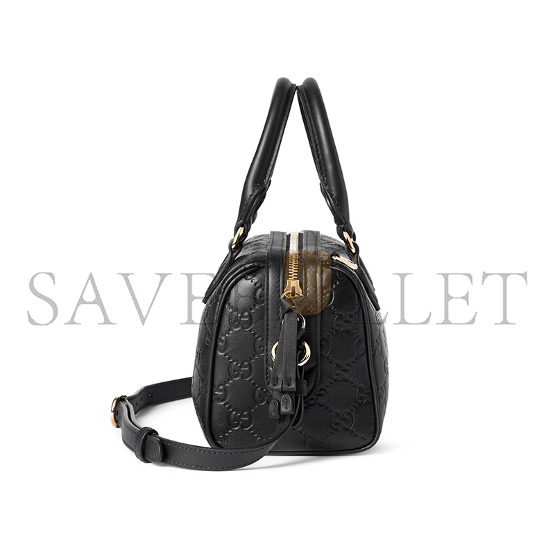 Gvc*1 gg emblem small boston bag 848889 (20.5*14*11.5cm)